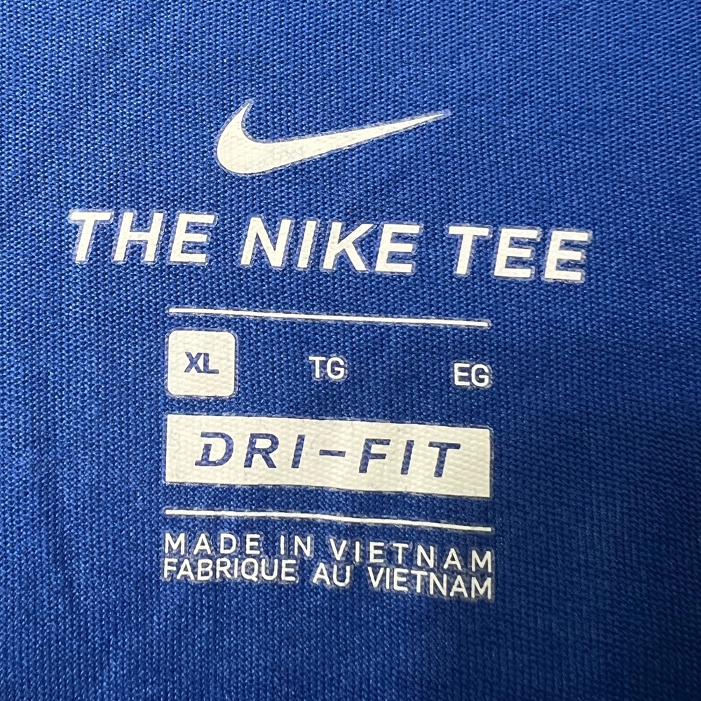 Nike Duke University Blue Devils Basketball Blue Graphic Short Sleeve Tee - Picture 4 of 8